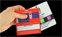 BADGE PER EVENTI IN PVC